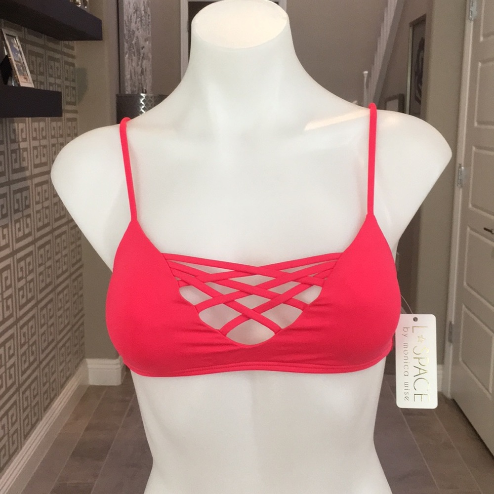 L Space bikini top. Brand new! Never worn
